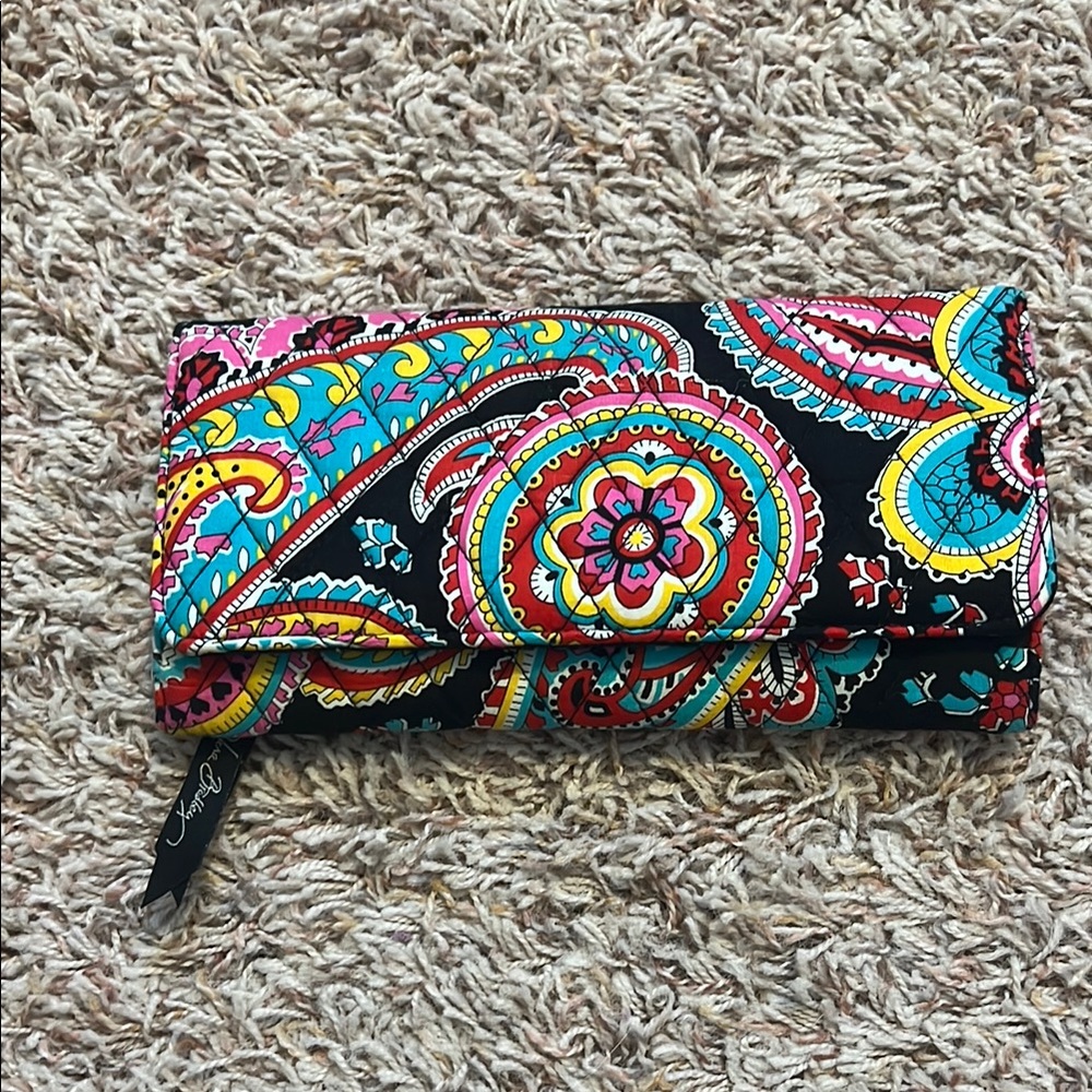 Vibrant Paisley Women's Clutch
